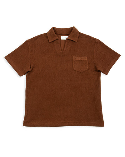 The Real McCoy's Cotton Pile Skipper - Brown - Standard & Strange