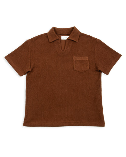 The Real McCoy's Cotton Pile Skipper - Brown - Standard & Strange