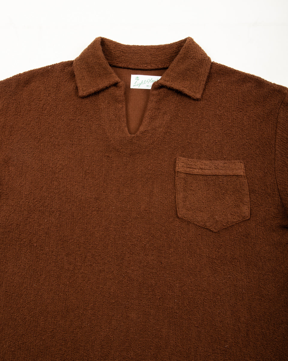 The Real McCoy's Cotton Pile Skipper - Brown - Standard & Strange