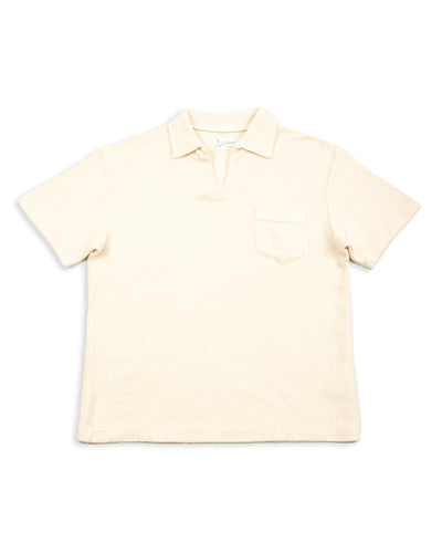 The Real McCoy's Cotton Pile Skipper - White - Standard & Strange