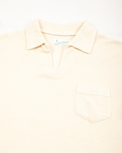 The Real McCoy's Cotton Pile Skipper - White - Standard & Strange