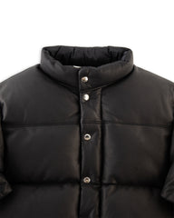 The Real McCoy's Deerskin Down Jacket - Black - Standard & Strange