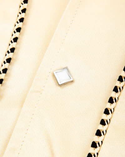 The Real McCoy's Embroidered Rayon Western Jacket - Ecru - Standard & Strange