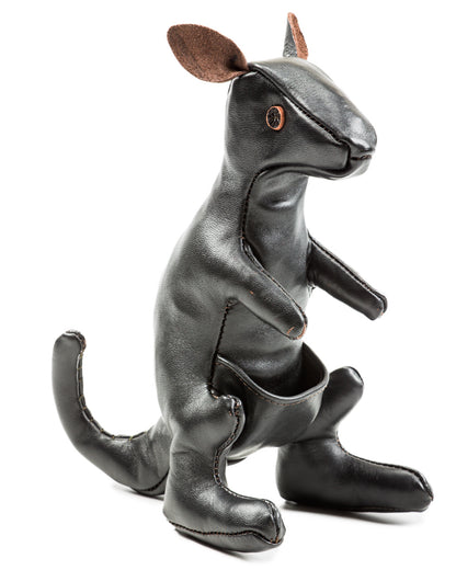 The Real McCoy's Handcrafted Horsehide Kangaroo - Black - Standard & Strange
