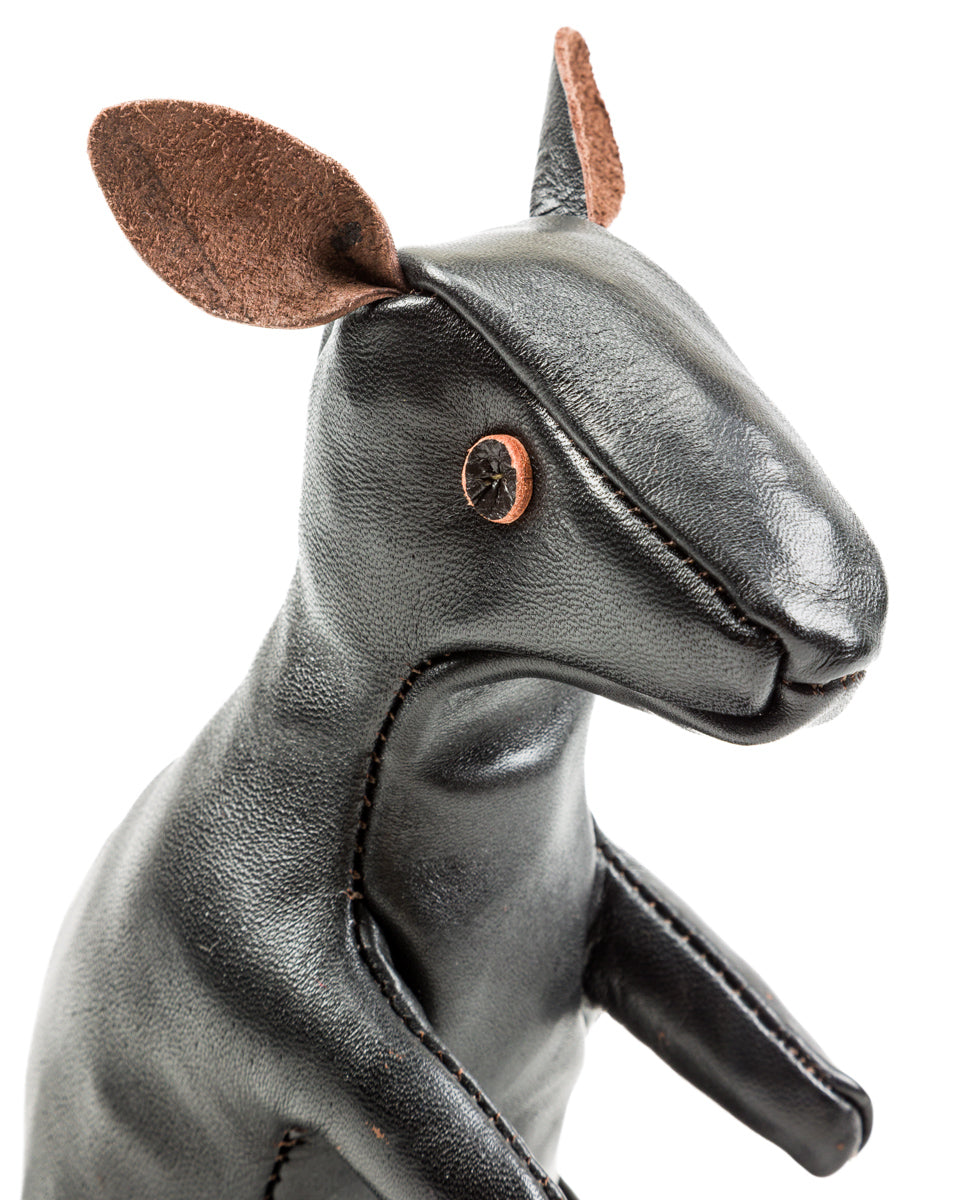 The Real McCoy's Handcrafted Horsehide Kangaroo - Black - Standard & Strange