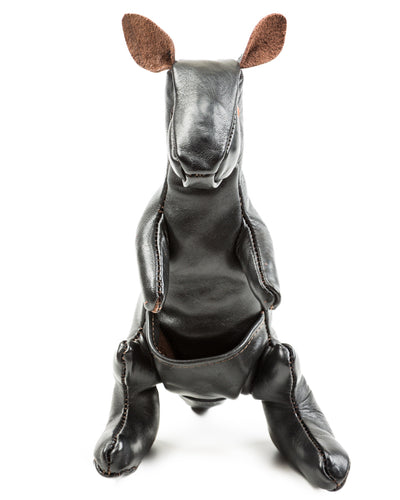 The Real McCoy's Handcrafted Horsehide Kangaroo - Black - Standard & Strange