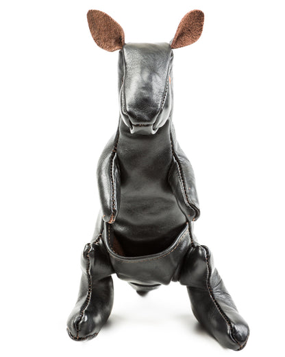 The Real McCoy's Handcrafted Horsehide Kangaroo - Black - Standard & Strange