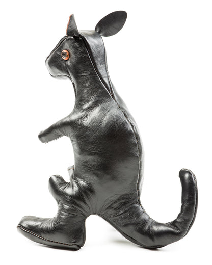 The Real McCoy's Handcrafted Horsehide Kangaroo - Black - Standard & Strange