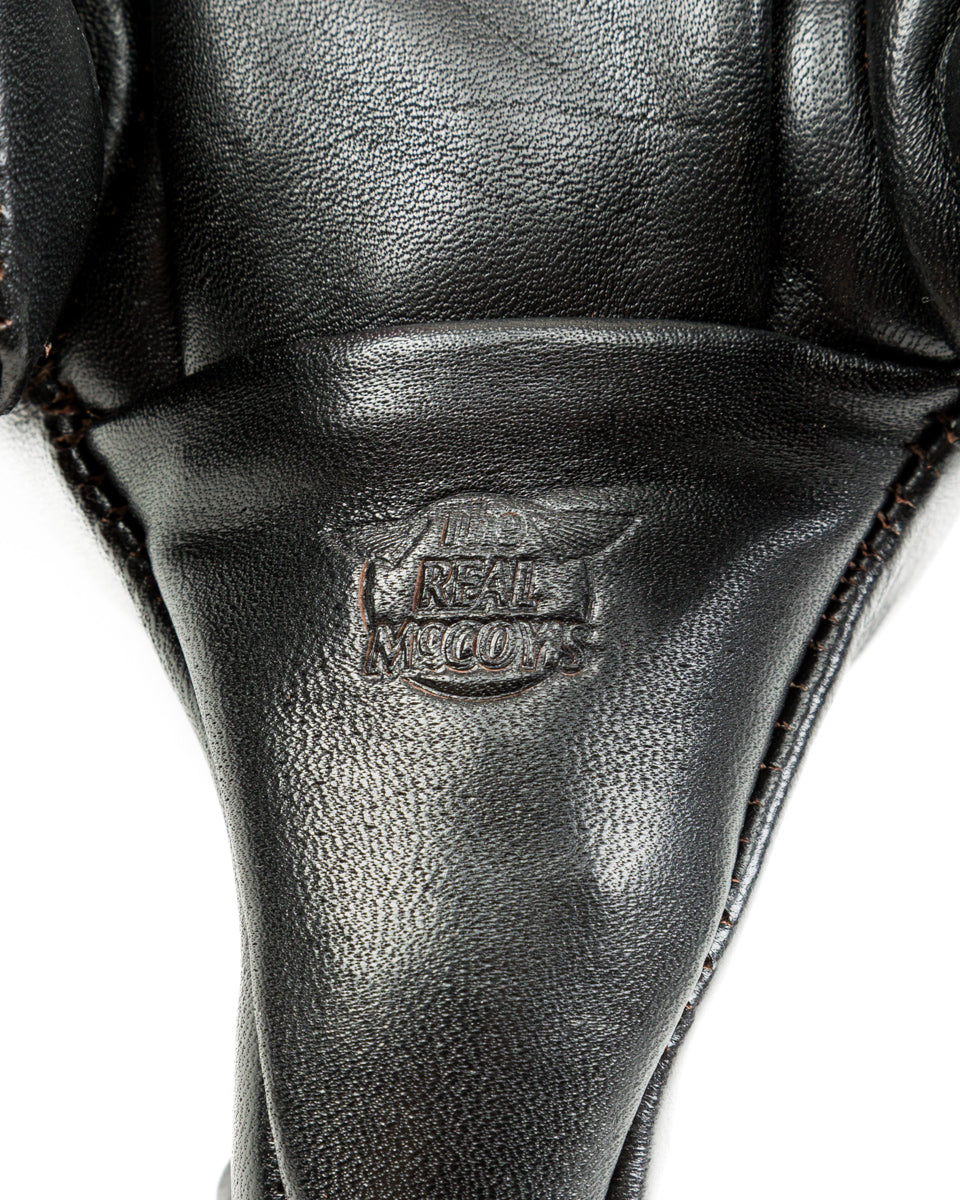 The Real McCoy's Handcrafted Horsehide Kangaroo - Black - Standard & Strange