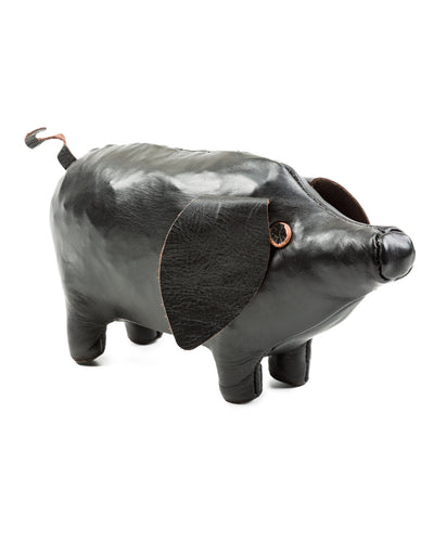 The Real McCoy's Handcrafted Horsehide Pig - Black - Standard & Strange