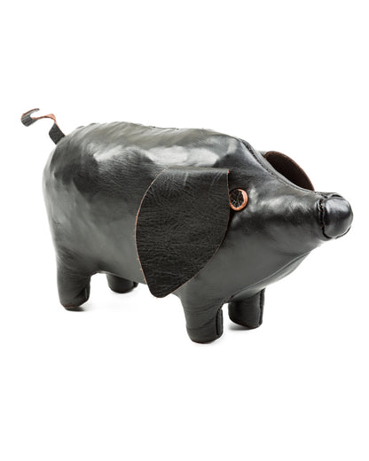 The Real McCoy's Handcrafted Horsehide Pig - Black - Standard & Strange
