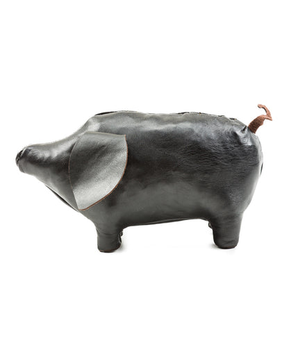 The Real McCoy's Handcrafted Horsehide Pig - Black - Standard & Strange