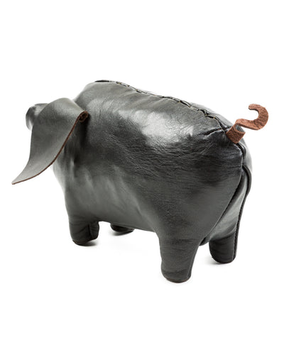 The Real McCoy's Handcrafted Horsehide Pig - Black - Standard & Strange