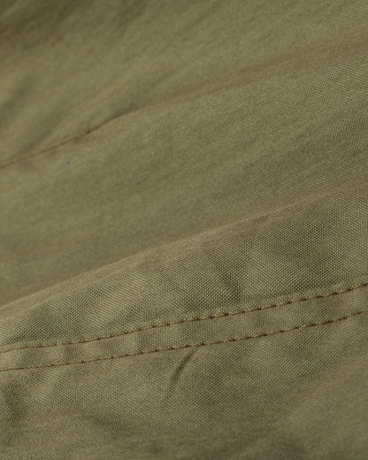 The Real McCoy's Hood, Winter, w/Synthetic Fur Ruff - Olive - Standard & Strange