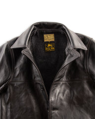 The Real McCoy's Horsehide Car Coat - D. Black - Standard & Strange