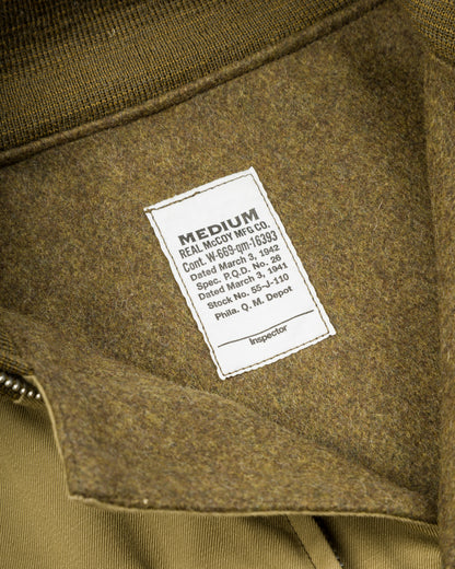 The Real McCoy's Jacket, Combat, Winter Real McCoy MFG Co. - Standard & Strange