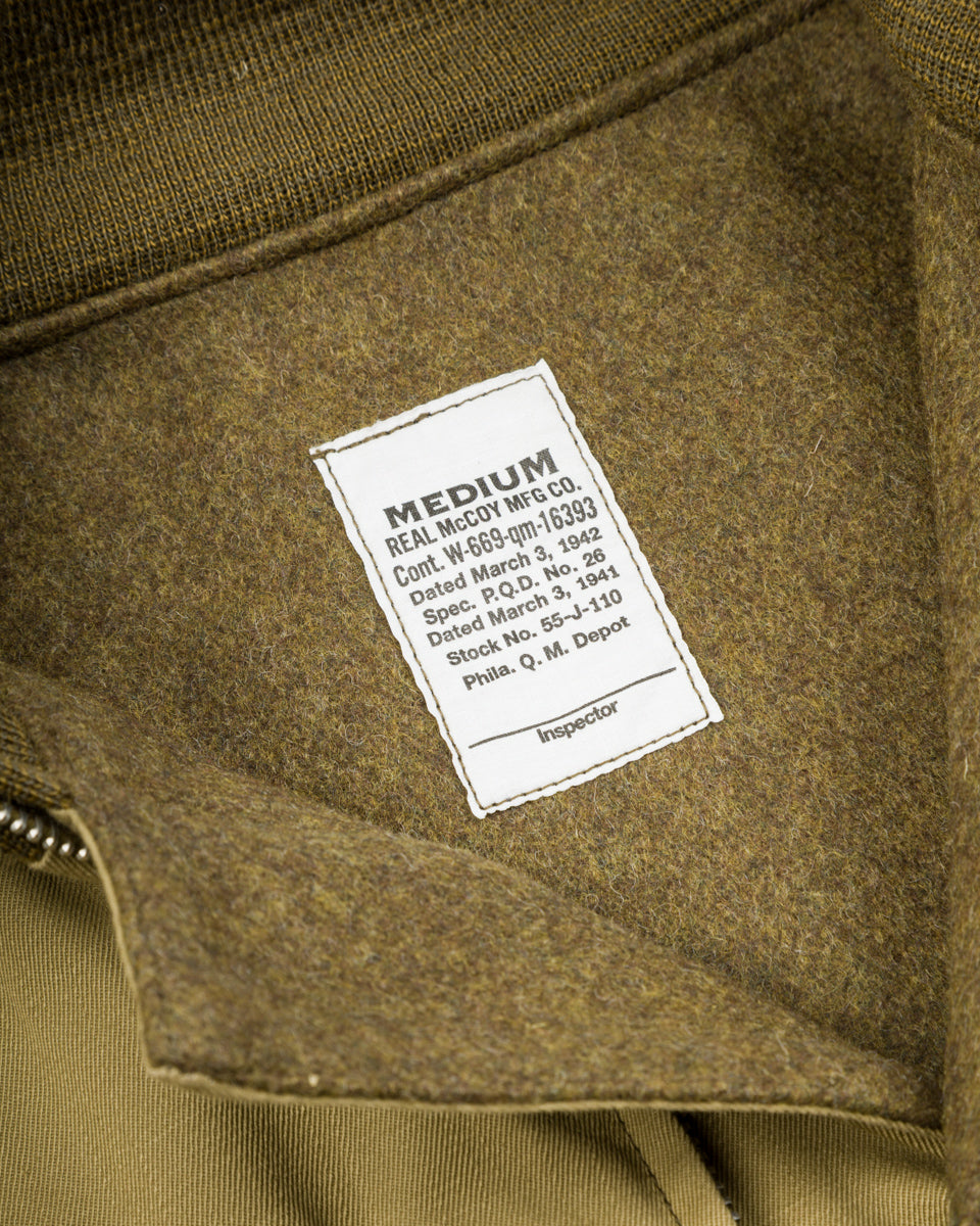 The Real McCoy's Jacket, Combat, Winter Real McCoy MFG Co. - Standard & Strange