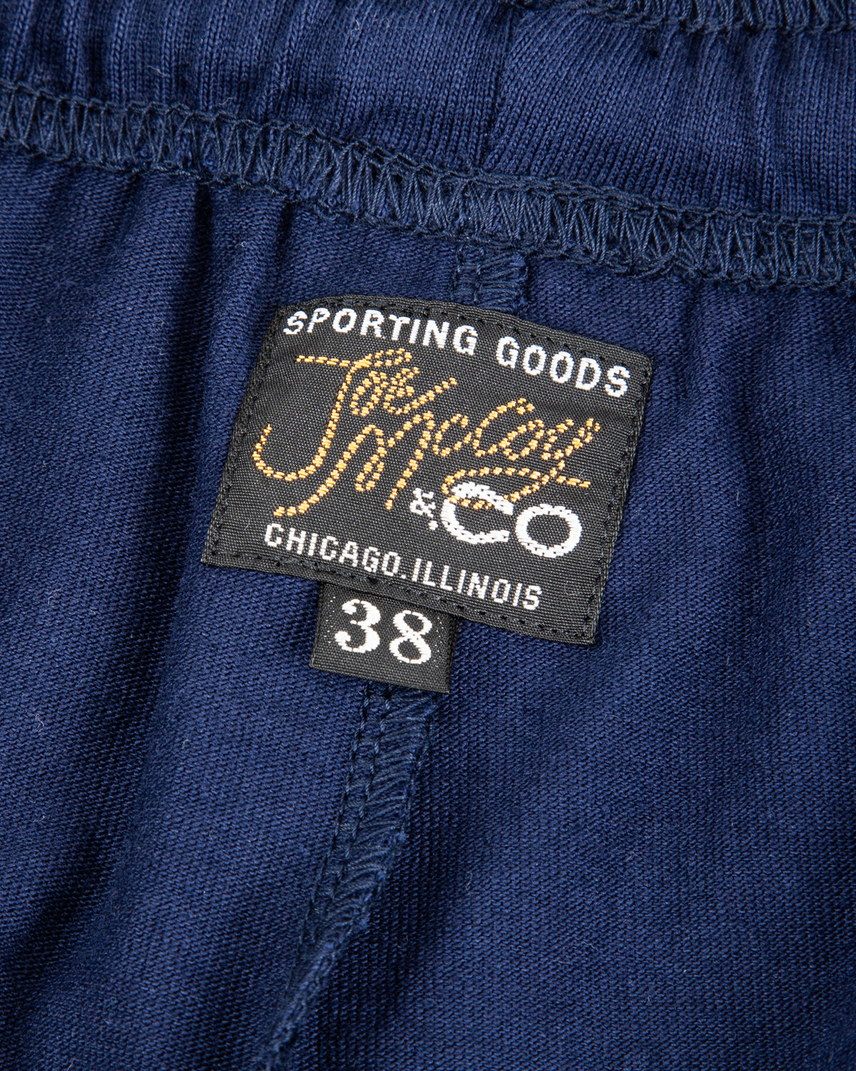 The Real McCoy's Jersey Gym Shorts - Navy - Standard & Strange