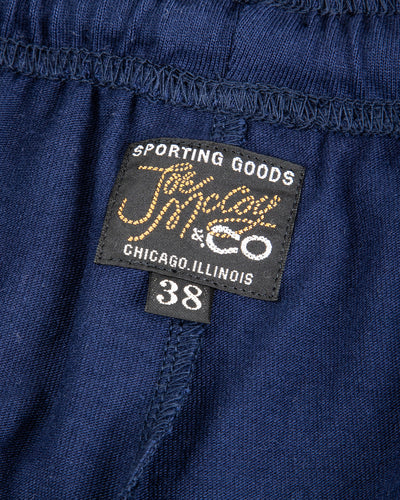 The Real McCoy's Jersey Gym Shorts - Navy - Standard & Strange
