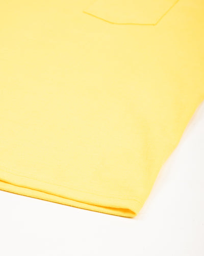 The Real McCoy's Joe McCoy Pocket Tee - Canary - Standard & Strange