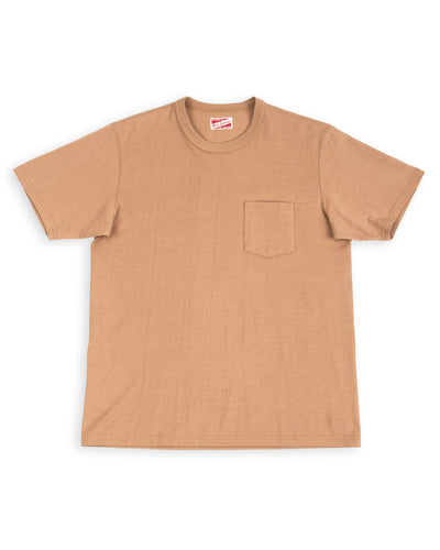 The Real McCoy's Joe McCoy Pocket Tee - Chestnut - Standard & Strange