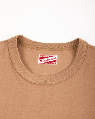 The Real McCoy's Joe McCoy Pocket Tee - Chestnut - Standard & Strange