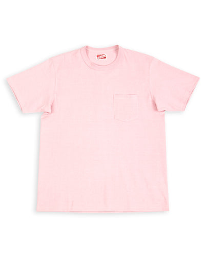 The Real McCoy's Joe McCoy Pocket Tee - Pink - Standard & Strange