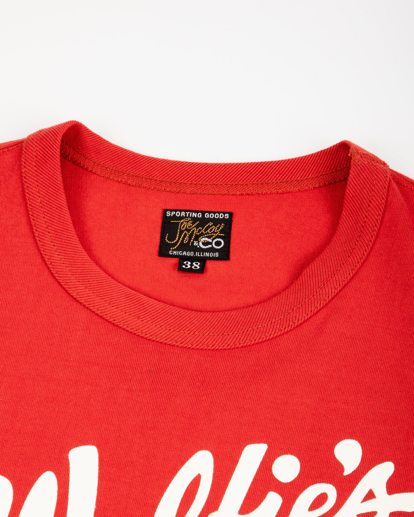 Joe McCoy Tee / Where Else But... Wolfie's - Cherry