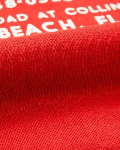 Joe McCoy Tee / Where Else But... Wolfie's - Cherry