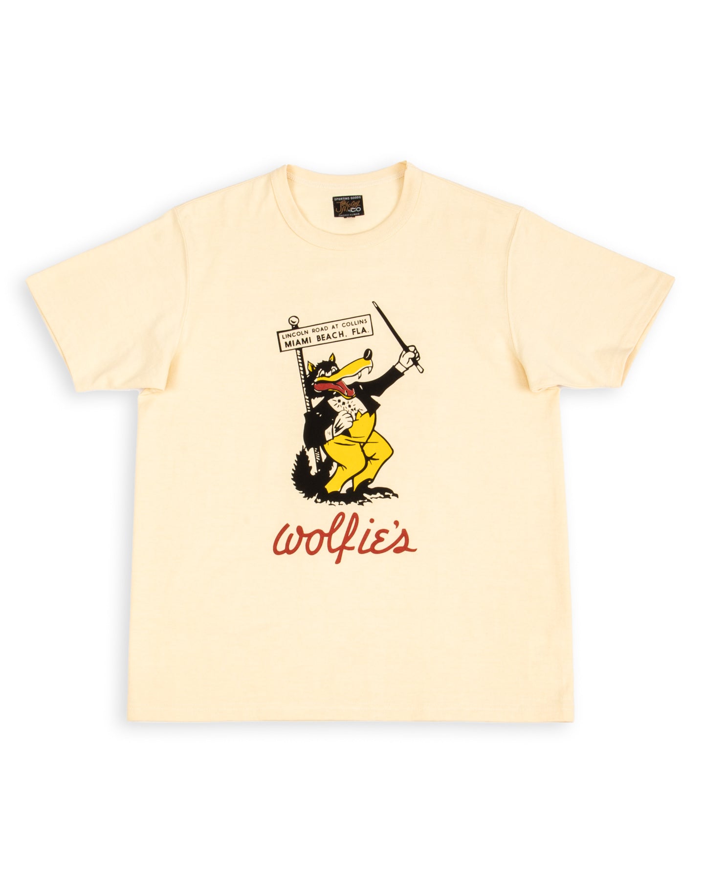 Joe McCoy Tee / Wolfie's - Ecru
