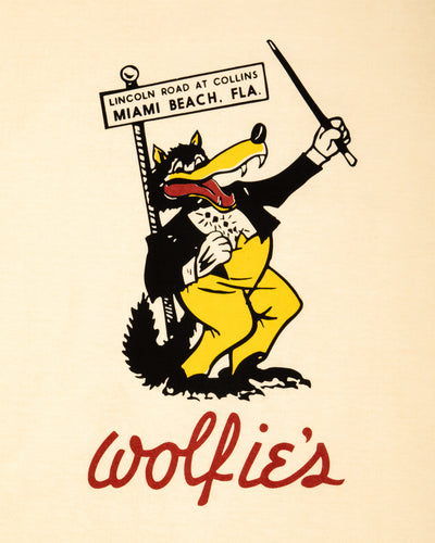 Joe McCoy Tee / Wolfie's - Ecru