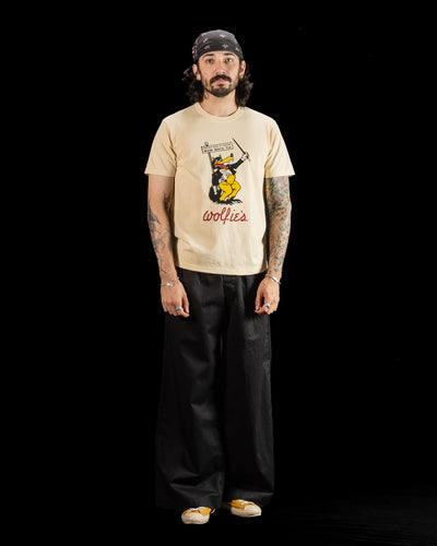 Joe McCoy Tee / Wolfie's - Ecru