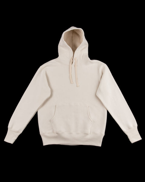 The Real McCoy's Loopwheel Pullover Hoodie - Milk - Standard & Strange