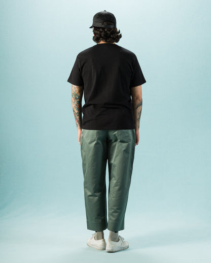 The Real McCoy's Loopwheeled Athletic Tee - Black - Standard & Strange