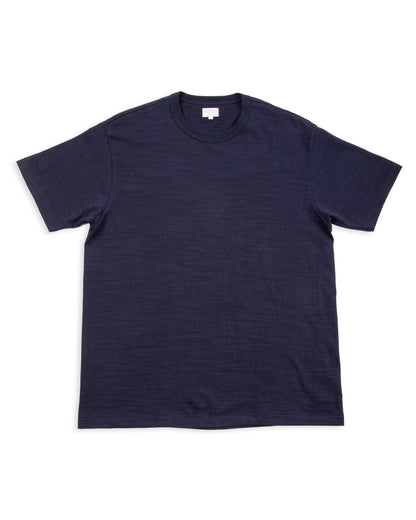 The Real McCoy's Loopwheeled Athletic Tee - Navy - Standard & Strange