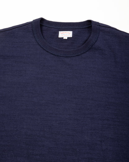 The Real McCoy's Loopwheeled Athletic Tee - Navy - Standard & Strange