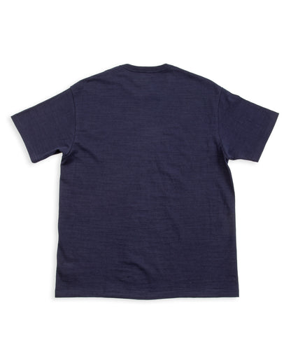 The Real McCoy's Loopwheeled Athletic Tee - Navy - Standard & Strange