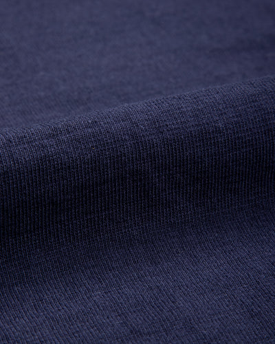 The Real McCoy's Loopwheeled Athletic Tee - Navy - Standard & Strange