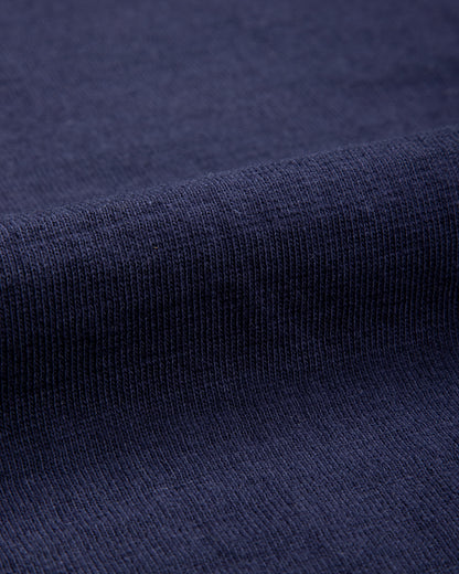 The Real McCoy's Loopwheeled Athletic Tee - Navy - Standard & Strange