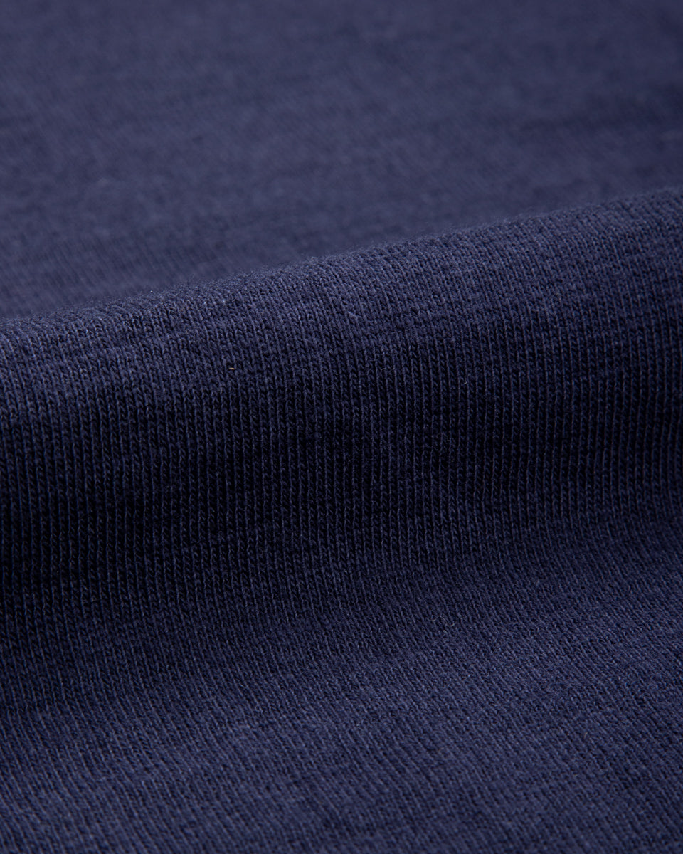 The Real McCoy's Loopwheeled Athletic Tee - Navy - Standard & Strange