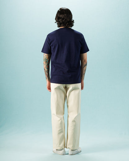The Real McCoy's Loopwheeled Athletic Tee - Navy - Standard & Strange
