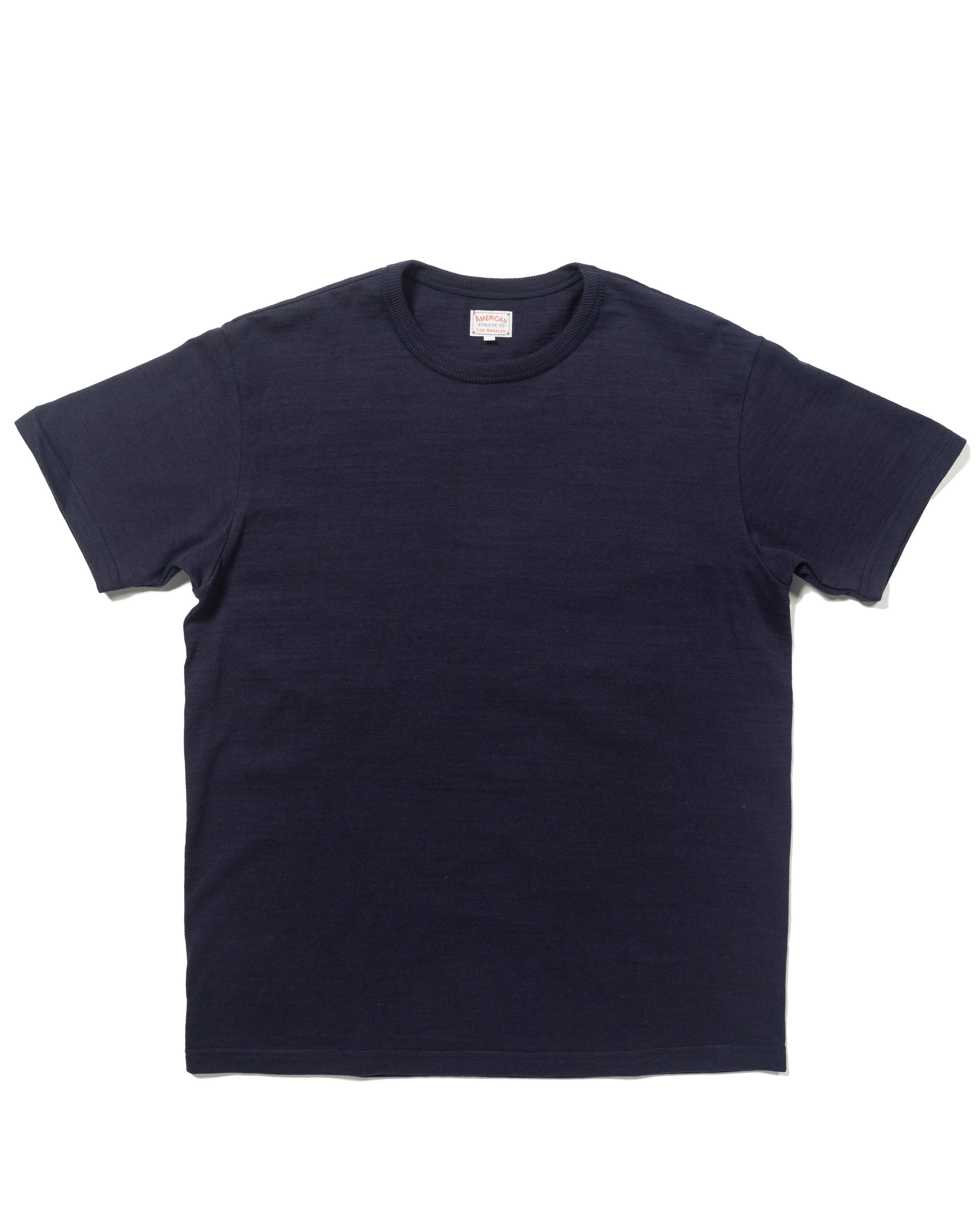 The Real McCoy's Loopwheeled Athletic Tee - Navy – Standard & Strange