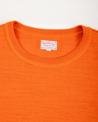 The Real McCoy's Athletic T-Shirt / Loop-Wheel - Orange - Standard & Strange