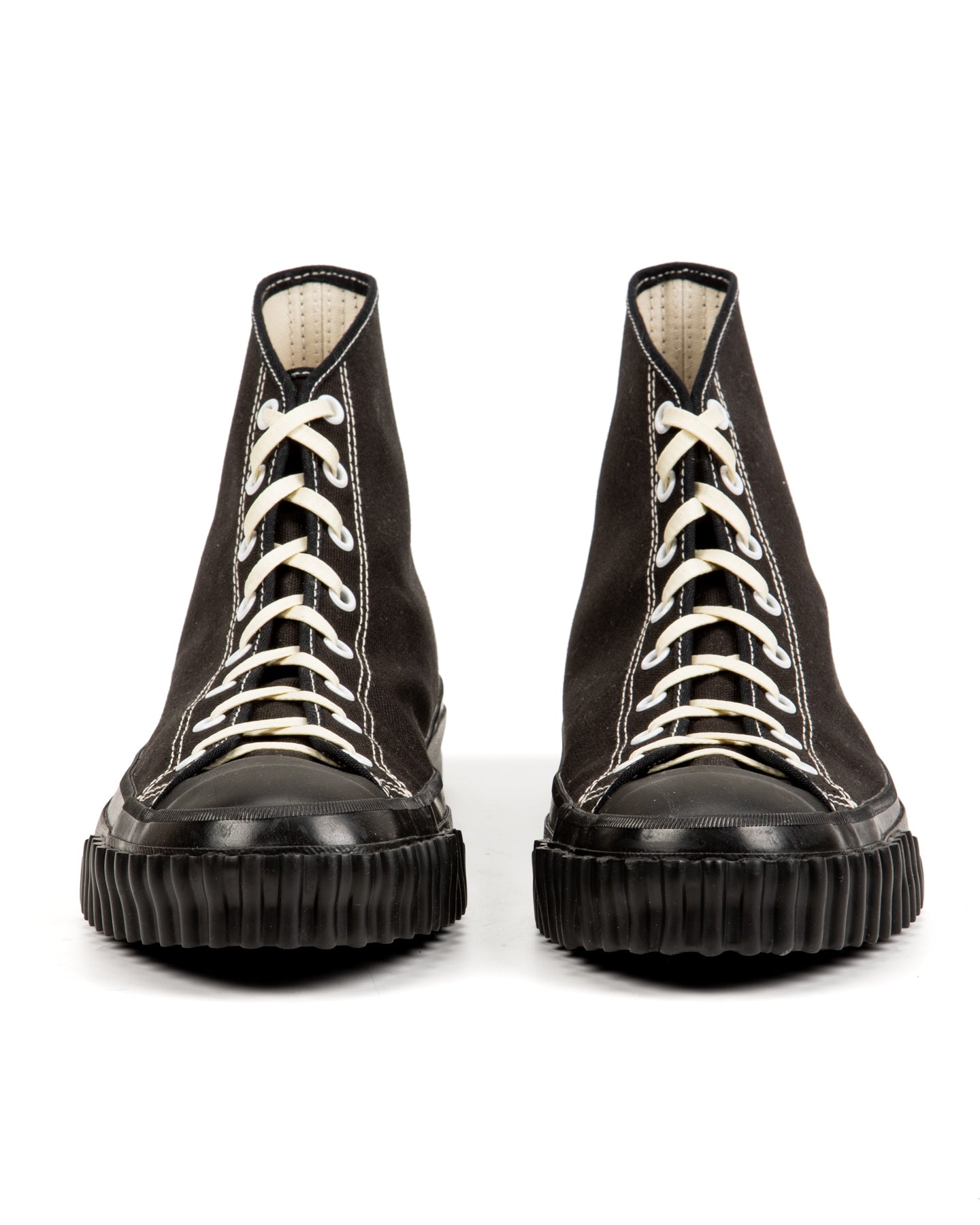 Military Canvas Training Shoes - Black