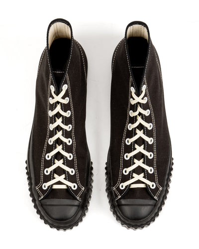 Military Canvas Training Shoes - Black