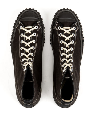 Military Canvas Training Shoes - Black