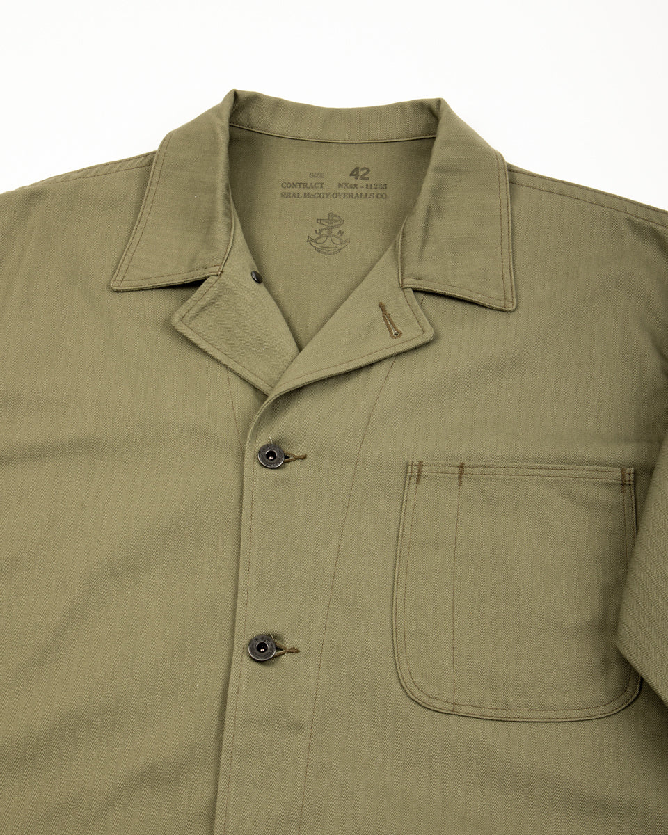 The Real McCoy's N-3 Utility Jacket (Model 220)- Olive - Standard & Strange