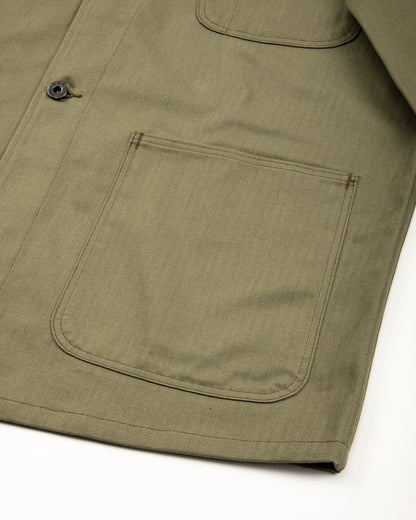 The Real McCoy's N-3 Utility Jacket (Model 220)- Olive - Standard & Strange