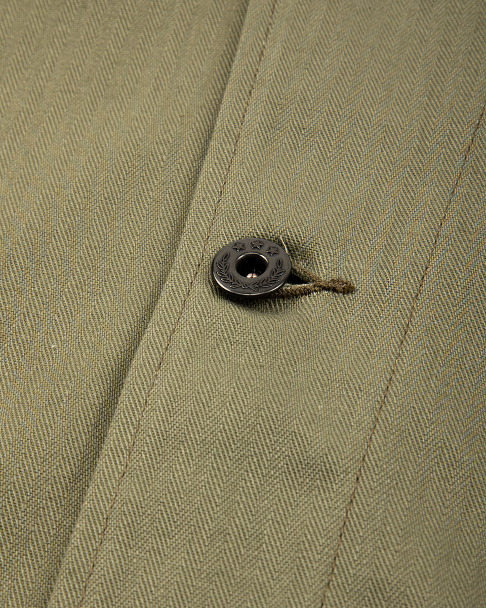 The Real McCoy's N-3 Utility Jacket (Model 220)- Olive - Standard & Strange
