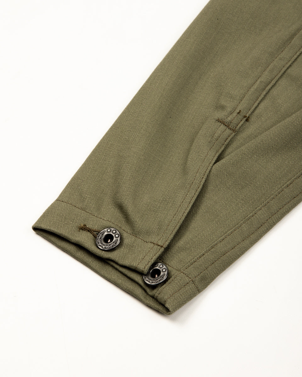 The Real McCoy's N-3 Utility Jacket (Model 220)- Olive - Standard & Strange
